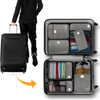 7pcs Set Travel Luggage Organizer Kits Compression Packing Cubes with Toiletry Bag