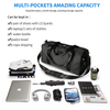 Water-resistant Durable Men\'s Duffel Bag Multi-functional Travel Sports Outdoor Crossbody Gym Bags Nylon Duffel Bag