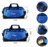 OEM Manufacturers Large Capacity Waterproof Sports Fitness Duffel Bags Shoes Compartment Travel Gym Duffle Bag