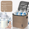 Professional Breast Milk Cooler Bag with Ice Pack Portable Travel Picnic Outdoor Insulated Thermal Milk Lunch Cooler Bag