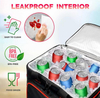Big Leakproof Thermal Food Delivery Bags Beer Drinks Bottle Insulated Foil Lining Luinch Box Oxford Soft Cooler Bag