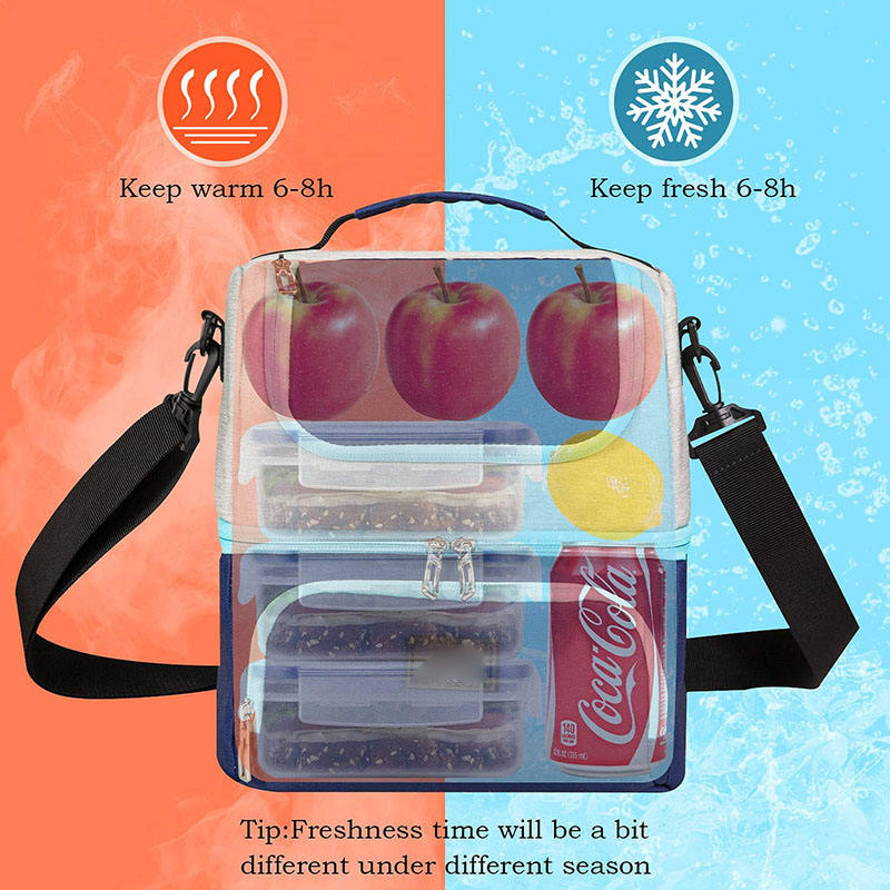Office School Lunch Insulated Bag for student kids Traveling Insulated Tote Bag Thermal Lunch Cooler Bag Crossboody