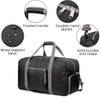2022 New Black Travel Duffel Bag Sports Shoulder Weekender Luggage Travel Bags for Women Gym Tote Bag