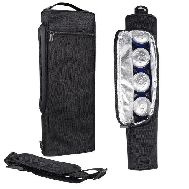 New Design Leakproof Golf Cooler Bag 6 Cans Cooler Beer Bag insulated Beer Tube Sleeve Bag for Picnic