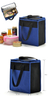 Logo custom wholesale portable outdoor collapsible insulated wine cooler bags high quality travel picnic tote wine cooler bag