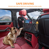 Car Net Pocket Handbag Holder Between Seats Back Storage Organizer Purse Holder for Console Front Seat Storage Barrier