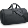 Convertible Waterproof Travel Duffel Bag Mens Business Garment Bags with Shoulder Strap, Shoes Compartment