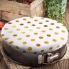 Custom Classic Style Reusable Bowl Covers Elastic Food Storage Covers Cotton Bread Covers for Food, Fruits, Leftover