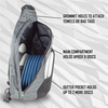 Factory Customized Portable Golf Ball Bag Chest Sports Disc Single Shoulder Backpack Sling Bag