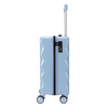Customized Logo Trolley Bags Lightweight Women ABS+PC Suitcase