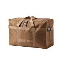 Large Duffel Bag, Waterproof Carry on Weekend Overnight Storage Bag Over Luggage for Airline, Travel, Camping, Moving