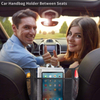 Car Net Pocket Handbag Holder Between Seats Back Storage Organizer Purse Holder for Console Front Seat Storage Carrier