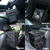 Waterproof Mini Car Trash Can with Lid And Storage Pockets,Car Trash Bag Hanging Organizer, Multipurpose Car Garbage Bag