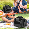 Custom Reusable Leakproof Insulated Lunch Cooler Bag Lightweight Collapsible Large Cooler Bag