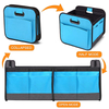 Custom Foldable Car Trunk Organizer with Multi Compartments And Pockets Water Resistant Collapsible Car Storage Organizer