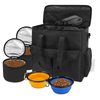 Week away food storage carrier containers airline approved pets accessories tote organizer pet dog travel storage bag cheap wholesale