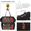 Custom Logo Double Deck Large Capacity Lunch Bags Women Insulated Lunch Box Cooler Tote Bag Organizer For Outdoor