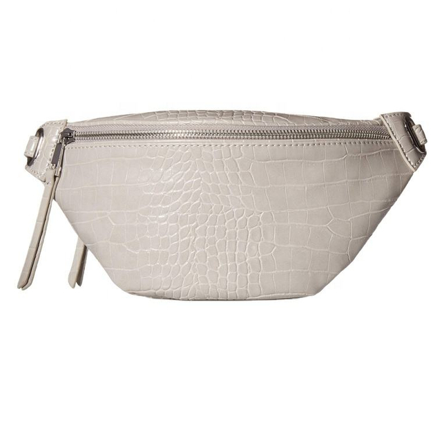 Custom PU Leather Waterproof Luxury Waist Bag Belt Crossbody Women Lady Fashion Fanny Pack Belt Bag