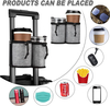 Factory Custom Luggage Travel Drink Bag Cup Holder Fits All Suitcase Handles Free Hand Drink Beverages Caddy