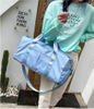 2022 Hot Sale Waterproof Luggage Tote Ladies Dry Wet Overnight Bag Sport Gym Travel Duffel Bag for Women