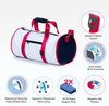 Stylish Unisex Fitness Sports Duffel Bags Barrel Waterproof Travel Yoga Overnight Men Sport Gym Bag Duffle