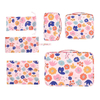 Customized Printing Packing Cubes for Travel 6 Pieces Portable Luggage Packing Cubes Set with Cute Patterns