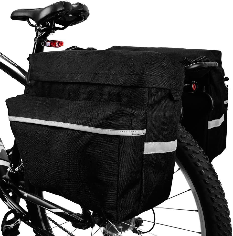 High Quality Bicycle Pannier Bike Saddle Bag Waterproof Bike Pannier Rack Travel Bike Carry Bag