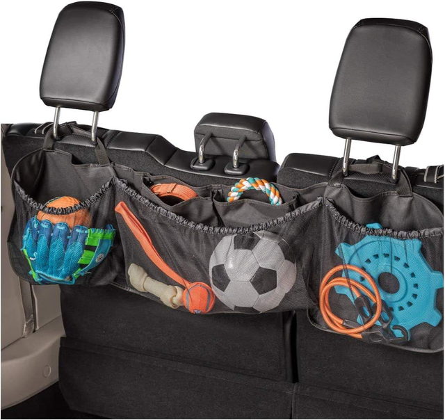 Car Trunk Storage Bag Seat Back Hanging Bag Multi-Functional Vehicle Storage Bag Back Seat Organizer