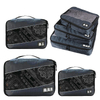 Waterproof High Quality Foldable Luggage Compression Pouches 3 Sets Packing Cubes Travel Bag