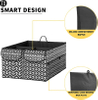 Custom Foldable Car Trunk Organizer Large Organizer In The Trunk of The Car Folding Storage Basket Car Trunk Organizer