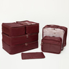 7 Sets Travel Organizer Compression Suitcase Garment Clothes Organizer Storage 7 Sets Travel Storage Bag