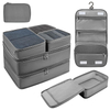 High Quality Customized Durable Wholesale Luggage Storage Organizer 4 Set Travel Packing Cubes