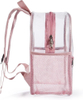 Mini Backpacks Small Bag See Through Backpacks for Stadium Concert Clear PVC Transparent Simple Backpack