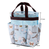 Portable Shower Caddy Basket Folding Bathroom Organizer Storage Mesh Makeup Bag Quick Dry Mesh Hanging Organizer