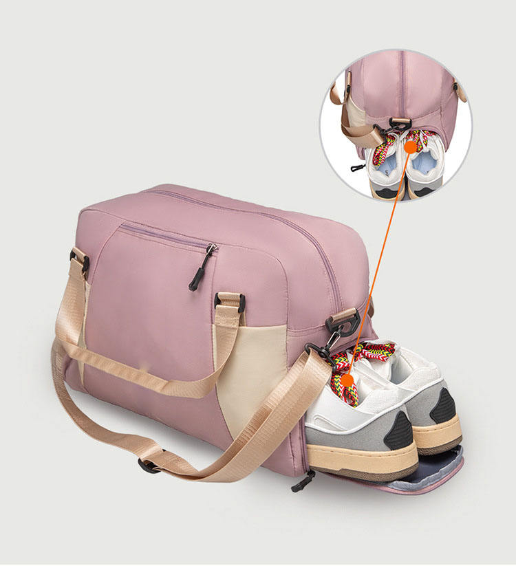 Custom Gym Tote Travel Duffel Bag Weekender Duffle Bag with Shoe Compartments Sports Bag Waterproof