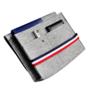 New Design Felt Webbing Closure Travel Document Passport Business Cards Holder Wallet