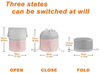 Fashion Cylinder Women Lady Beauty Toiletry Organizer Pouch Travel Drawstring Cosmetic Bag Makeup