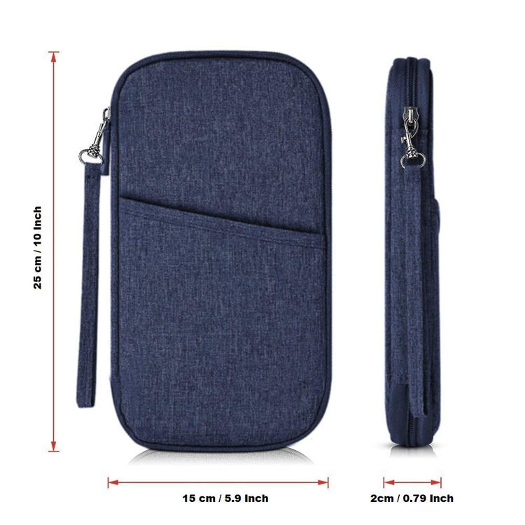 Travel passport rfid wallet card key card purse passport holder organizer