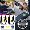 RFID blocker waterproof family credit card document ticket travel wallet organizer bag for passport
