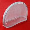 Waterproof Women Custom Makeup PVC Clear Cosmetic Zip Pouch Shell Purse Bag Transparent Zipper Case