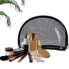 Waterproof Women Custom Makeup PVC Clear Cosmetic Zip Pouch Shell Purse Bag Transparent Zipper Case