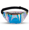 Waterproof Shiny Transparent Clear Holographic Laser Bum Bag Reflective Fanny Pack Hologram Waist Bag