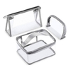 Ladies Luxury Waterproof Transparent Clear Makeup Beauty Zipper Pouch Organizer Cosmetic Bag PVC
