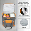 Large Capacity Lunch Box Insulated Bag Picnic Soft Cooler Tote For Men Women