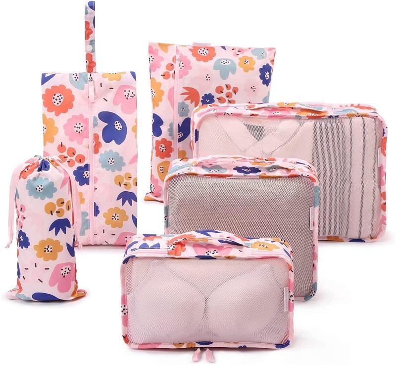 6 Set Luggage Travel Packing Cubes Product Details