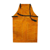 Custom yellow leather bib apron welding carpenter apron for man