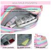 Customized Design Digital Printing Waterproof Duffel Bag Portable Weekend Shoe Compartment Gym Women Sports Bag