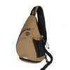 sling backpack, small crossbody daypack causal canvas backpack, chest bag for men or women