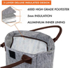 Women Travel Work Office Lunch Box Tote Warmer Bag Carrier Food Drink Picnic Insulated Thermal Lunch Cool Bag