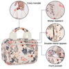 Full Colors Sublimation Customized Waterproof Cosmetic Bag Makeup Case Collapsible Hanging Travel Toiletry Bag
